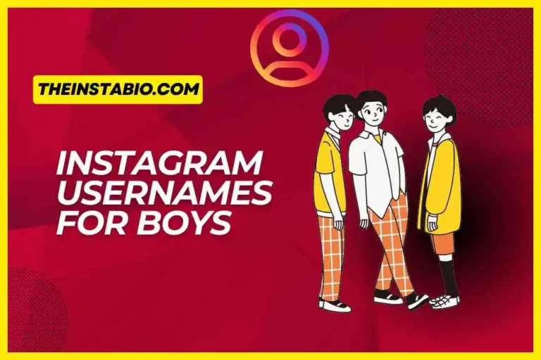 instagram username for boys